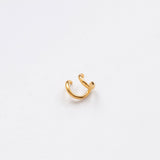 Hugging σκουλαρίκι cuff χρυσό