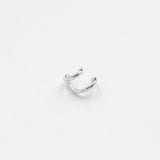 Hugging σκουλαρίκι cuff ασημί