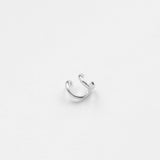 Hugging σκουλαρίκι cuff ασημί