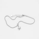 Rita anklet ασημί