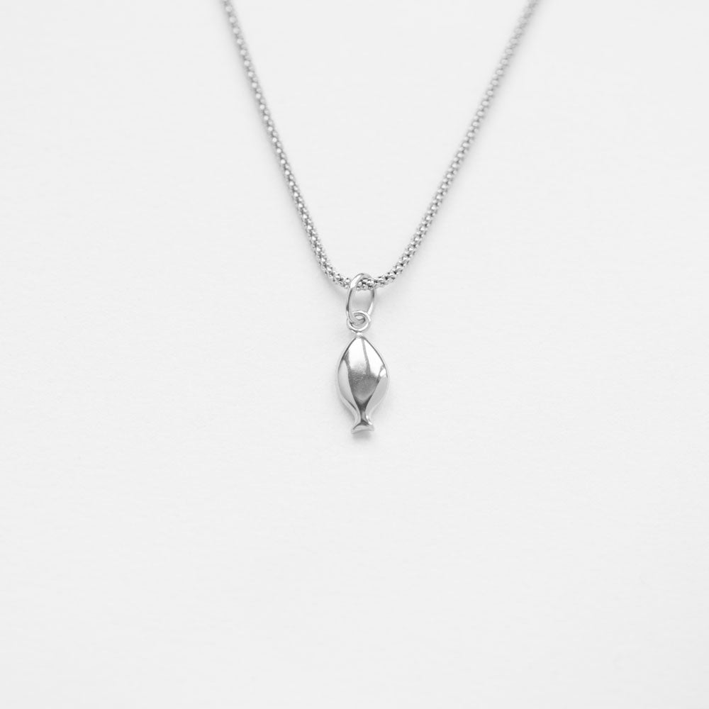 Lithrini στοιχείο για κολιέ ασημί