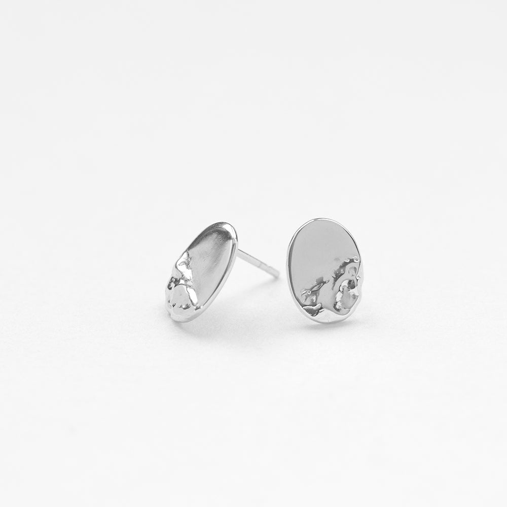 Sailing earrings silver