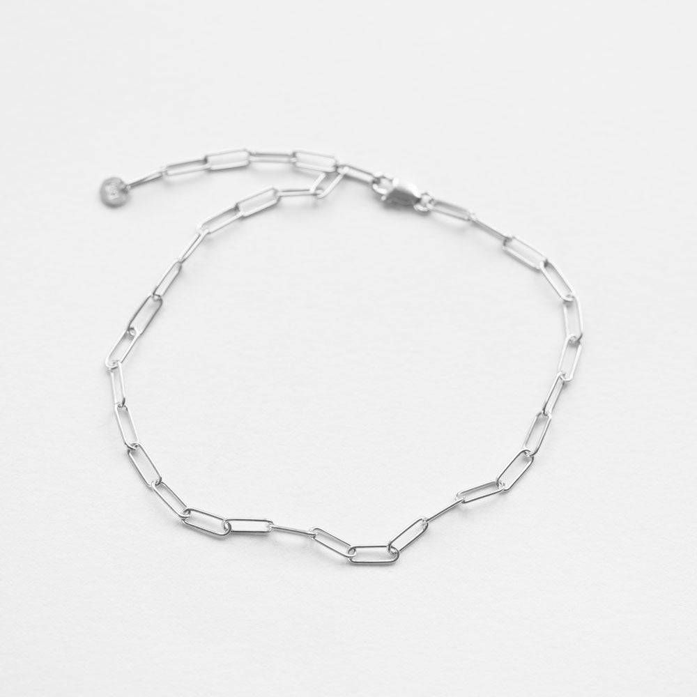 Stevie anklet ασημί