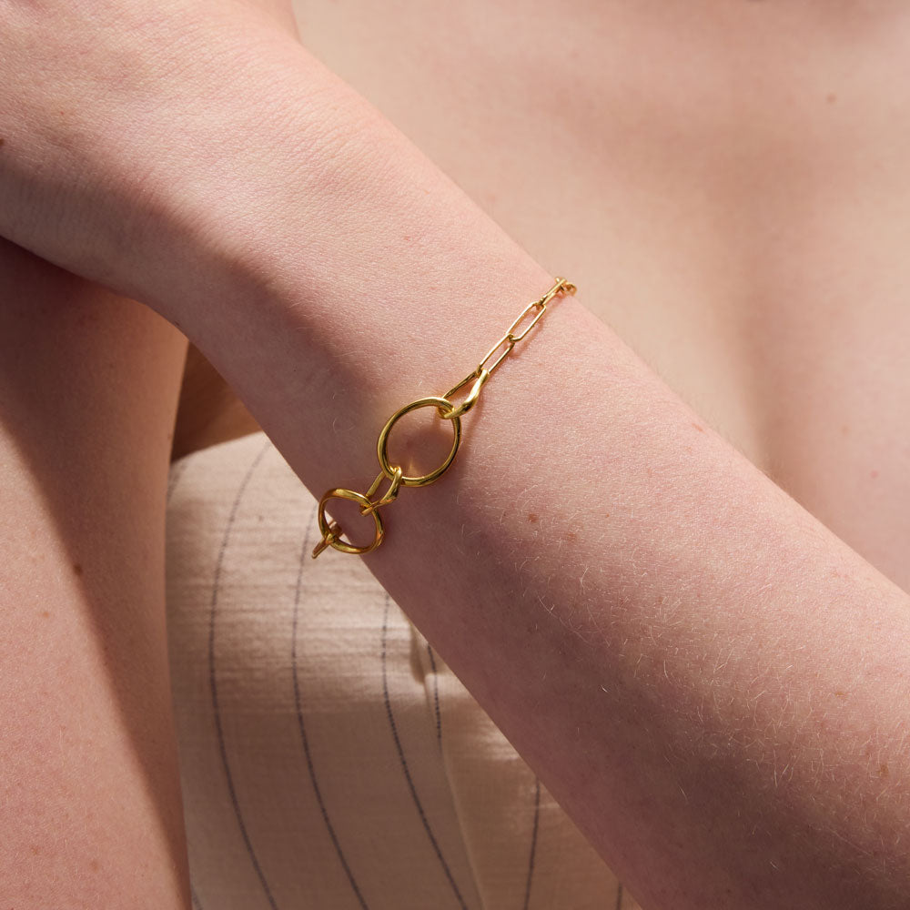 Strolling βραχιόλι χρυσό