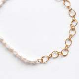 Strolling half&half κολιέ χρυσό