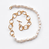 Strolling half&half κολιέ χρυσό