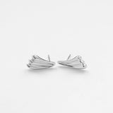 Surfing σκουλαρίκια ασημί