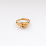 Surfing δαχτυλίδι χρυσό