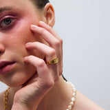 Surfing δαχτυλίδι χρυσό