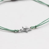 Tartaruga βραχιόλι ασημί