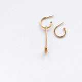 Vibing σκουλαρίκι χρυσό