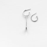 Vibing σκουλαρίκι ασημί