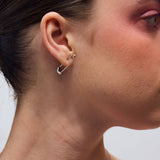 Vibing σκουλαρίκι ασημί