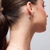 Vibing σκουλαρίκι ασημί