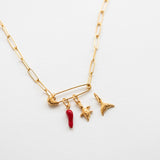 Vibing κολιέ χρυσό