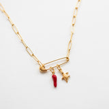 Vibing κολιέ χρυσό