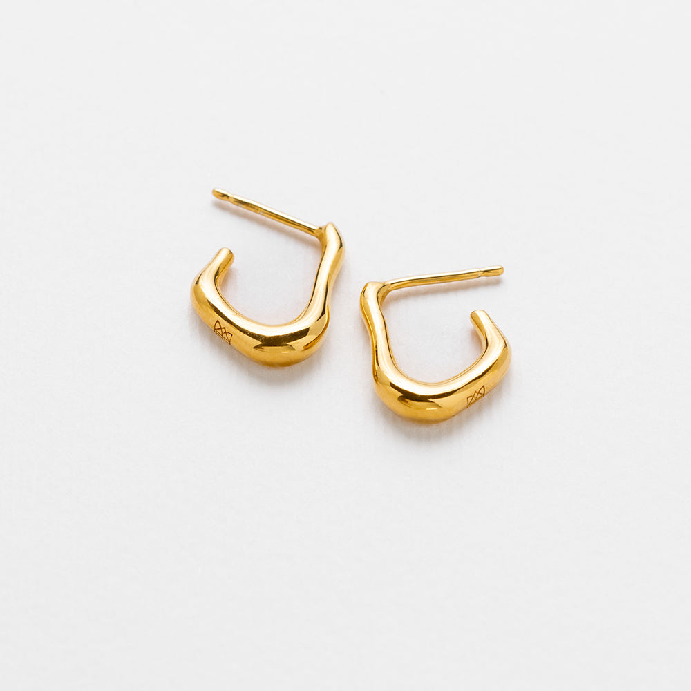 100 Summers S σκουλαρίκια χρυσό