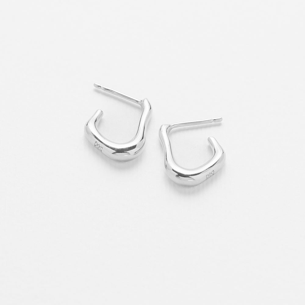 100 Summers S σκουλαρίκια ασημί