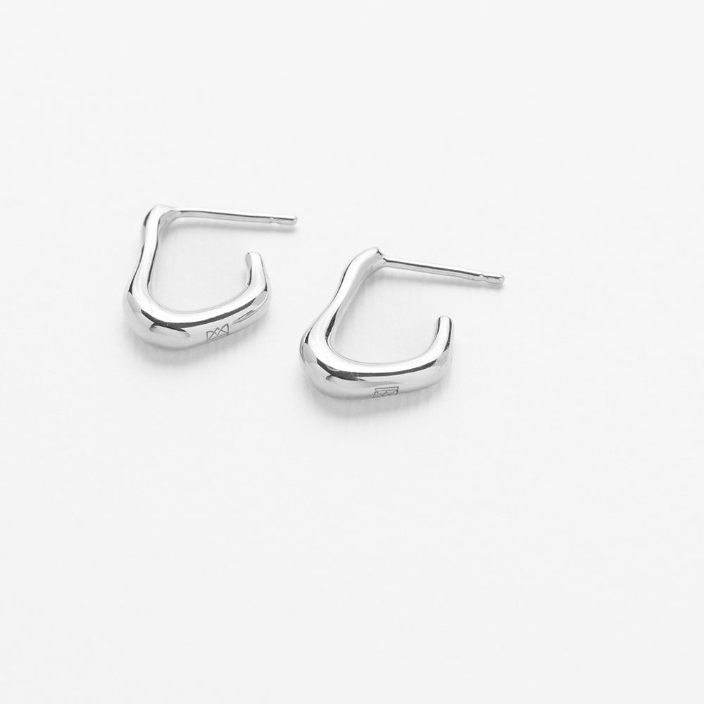 100 Summers S σκουλαρίκια ασημί