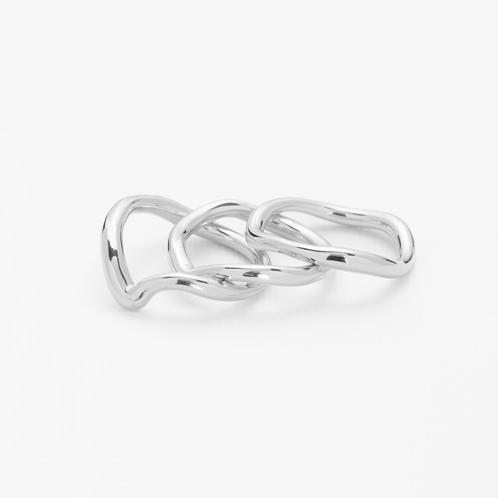 Softspin δαχτυλίδι ασημί