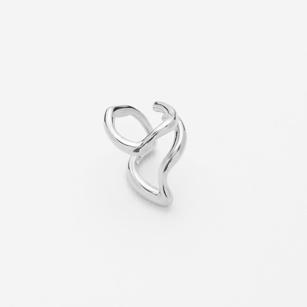 Cloud Drift cuff ασημί