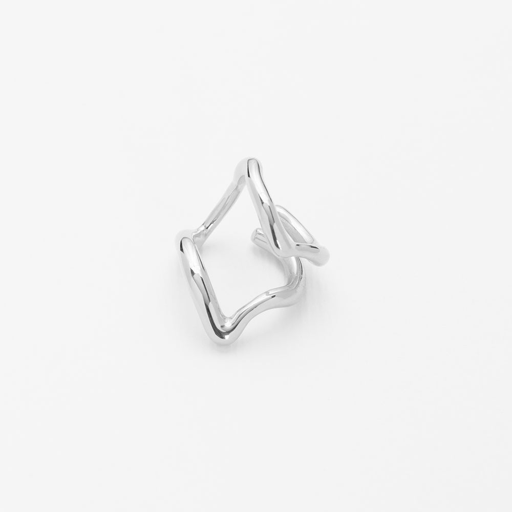 Cloud Drift cuff ασημί