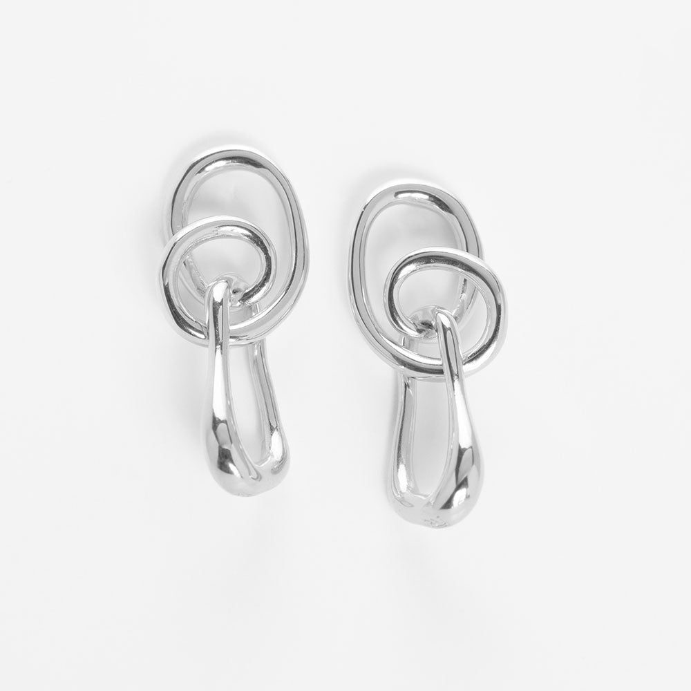 Forever Sunday σκουλαρίκια ασημί