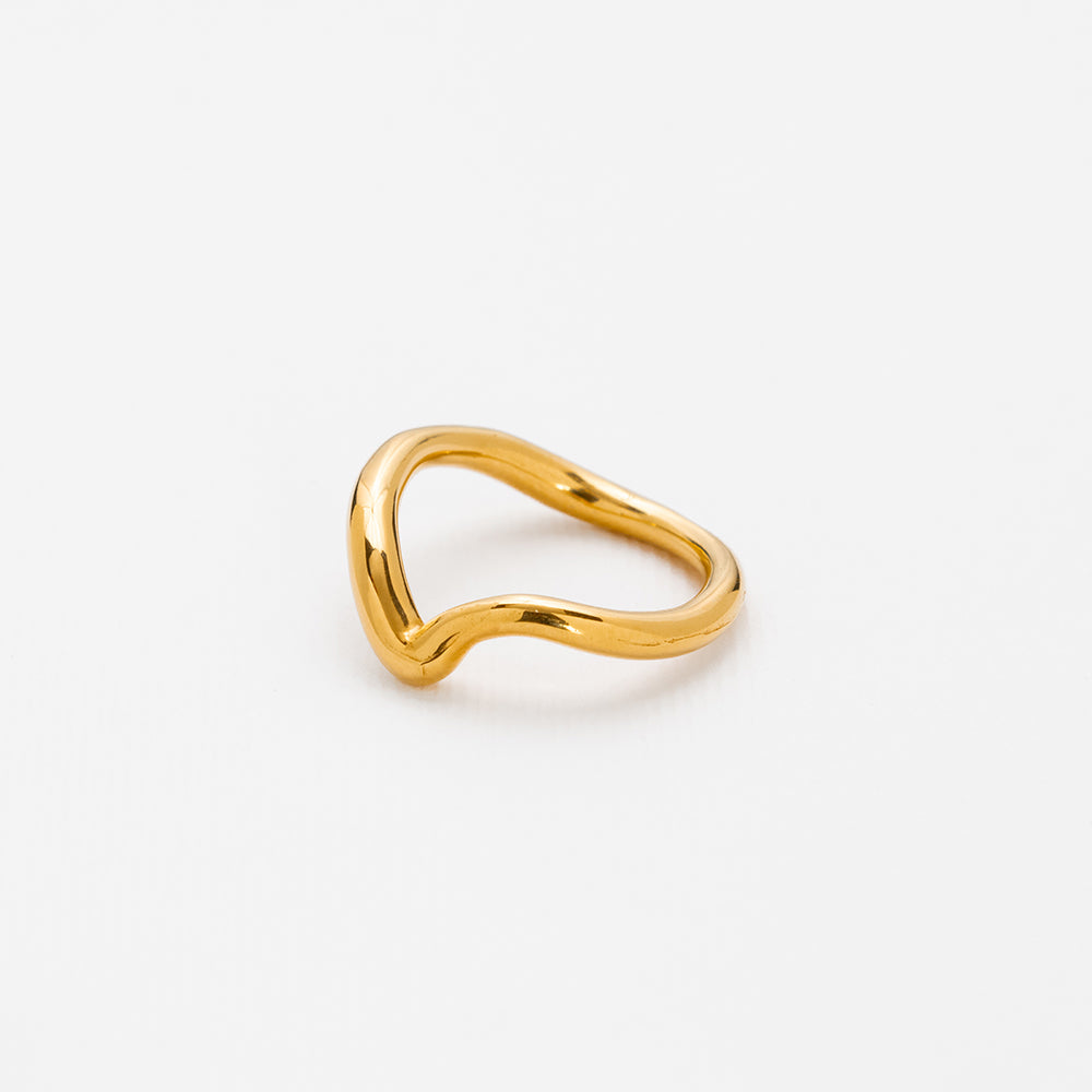 Moonloop δαχτυλίδι χρυσό