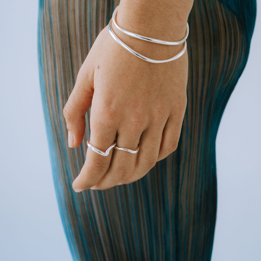 Moonloop δαχτυλίδι ασημί