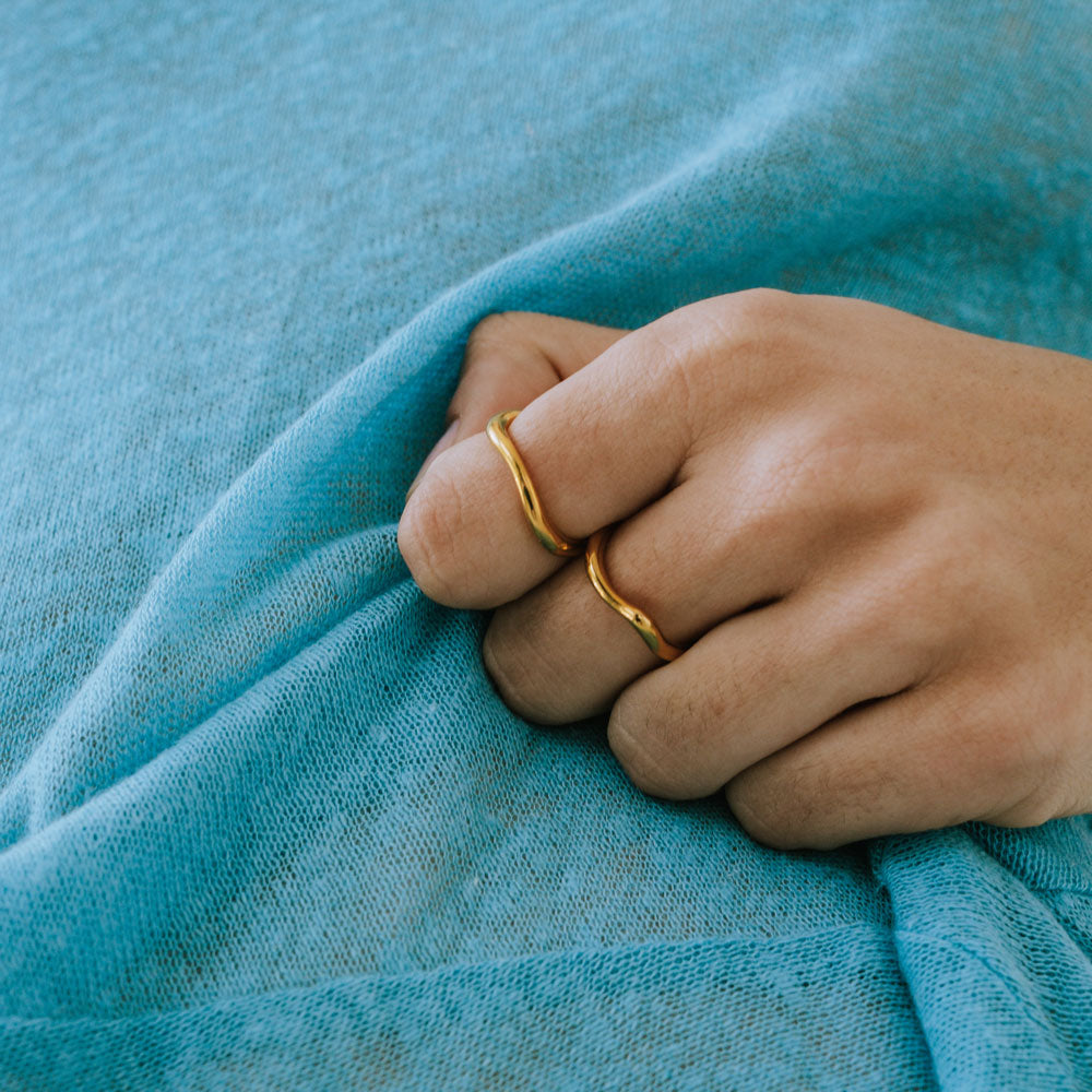 Softspin δαχτυλίδι χρυσό