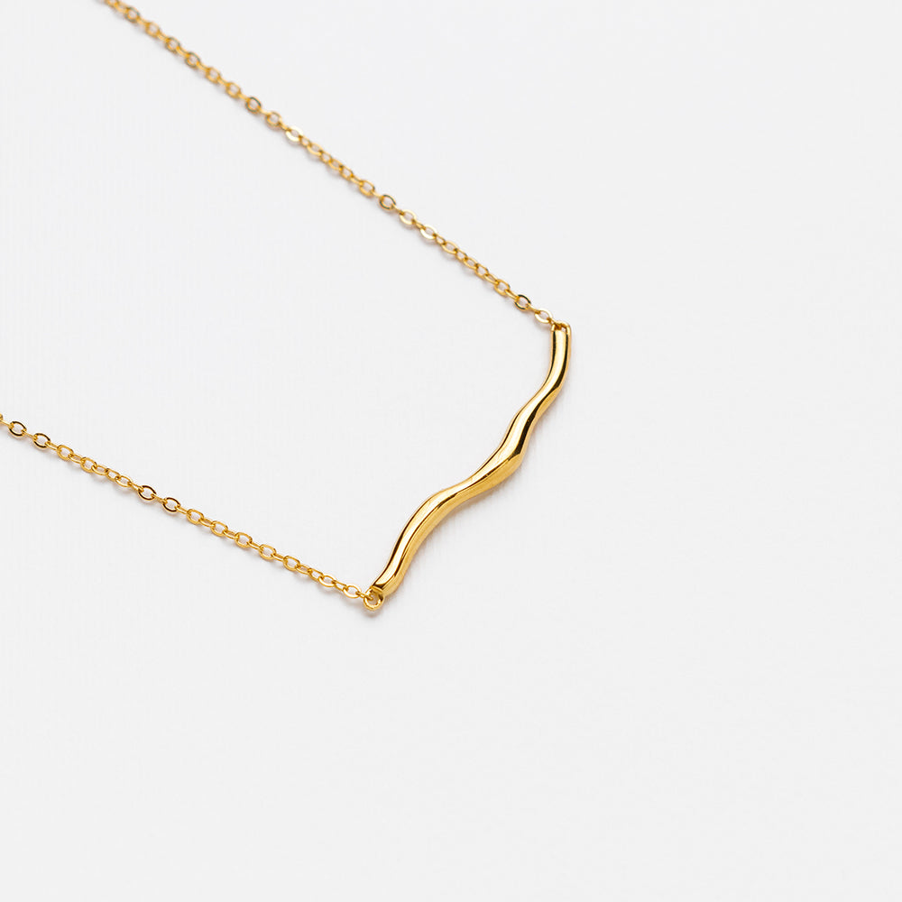 Utopia κολιέ χρυσό