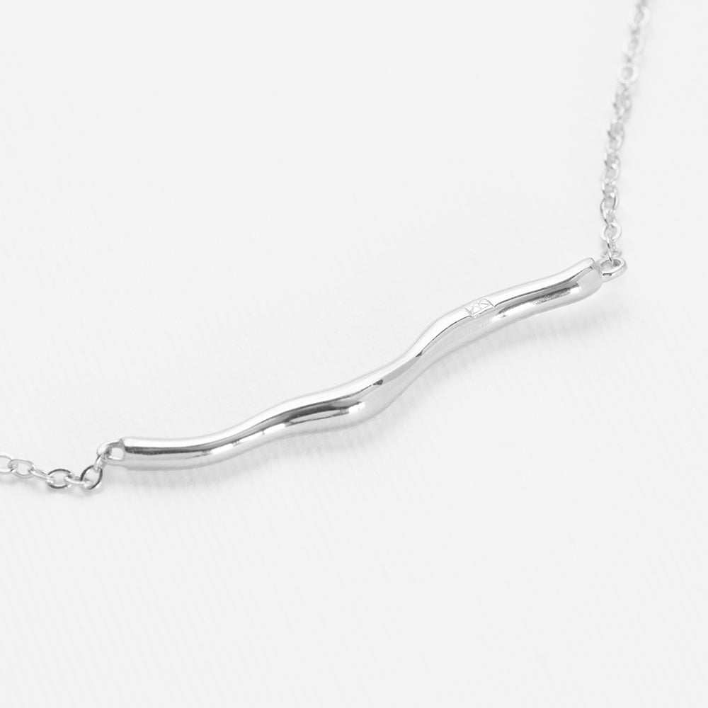 Utopia κολιέ ασημί