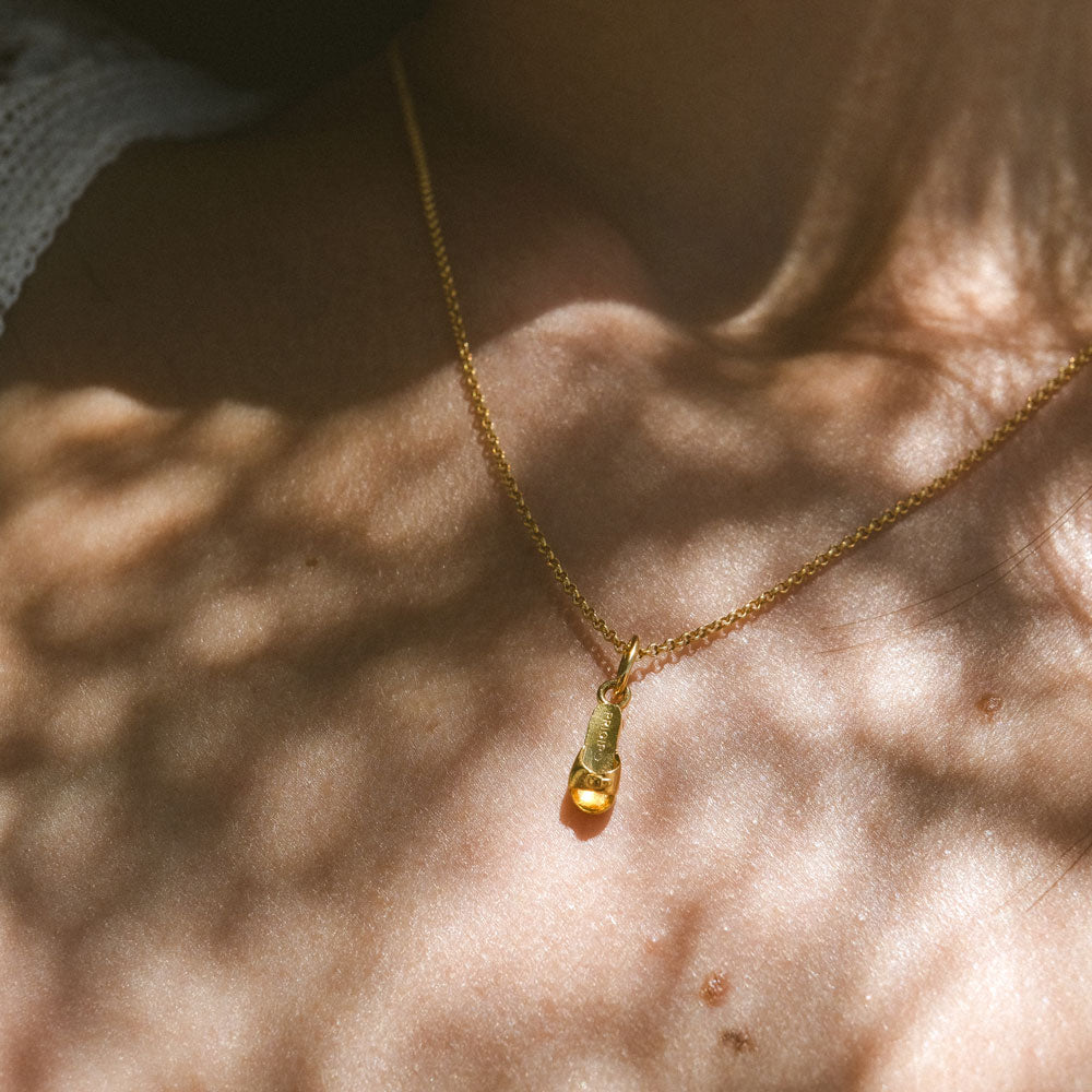 Zoccolo pendant χρυσό