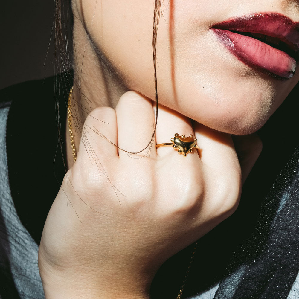 UBI AMOR δαχτυλίδι χρυσό