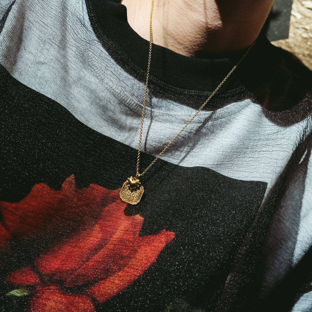 UBI AMOR pendant χρυσό