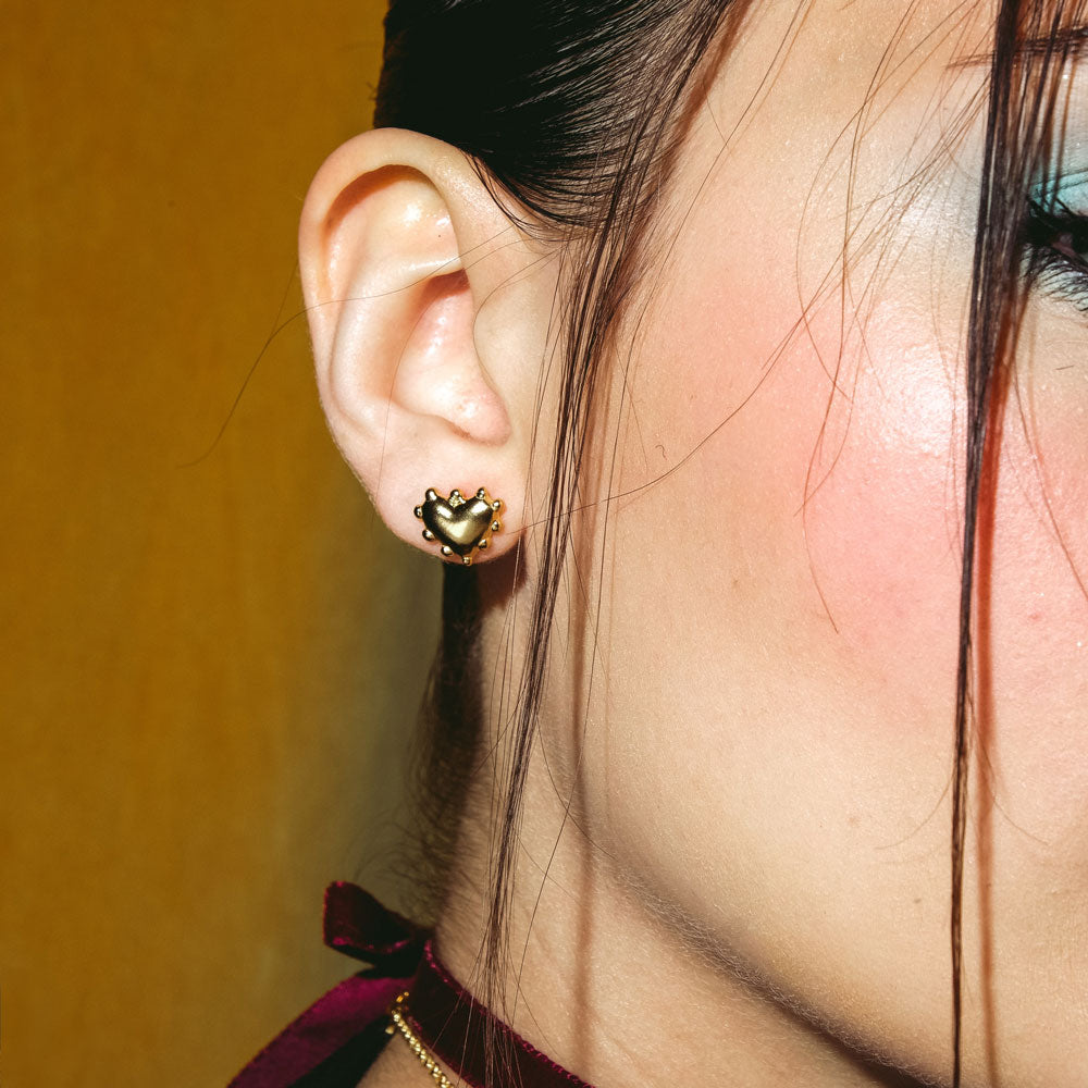 UBI AMOR σκουλαρίκια χρυσό