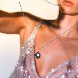 "Ζησ'το στο FULL" κολιέ ασημί