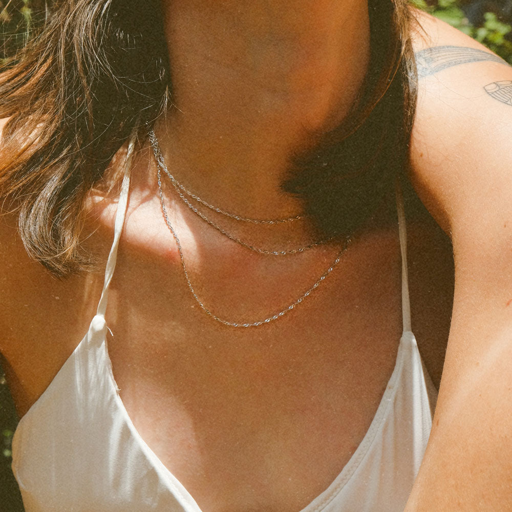 Suki αλυσίδα ασημί