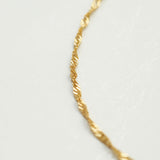 Suki anklet χρυσό