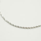 Suki anklet ασημί