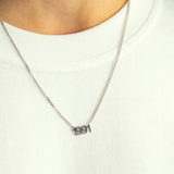 It's A Date κολιέ ασημί