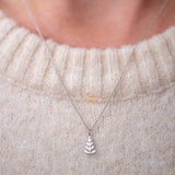 Chloi κολιέ ασημί