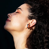 Aye σκουλαρίκι cuff ασημί