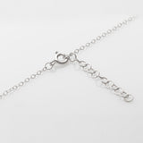 Aye διπλό κολιέ ασημί