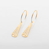 Aye σκουλαρίκια κρεμαστά χρυσό