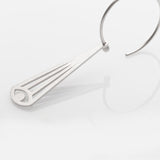 Aye σκουλαρίκια κρεμαστά ασημί