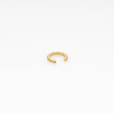 Tiny Treasures puff σκουλαρίκι cuff χρυσό