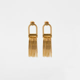 7ply σκουλαρίκια χρυσό