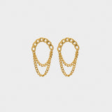 Stevie σκουλαρίκια χρυσό