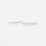 Alexa σκουλαρίκια λευκό χρυσό 14Κ